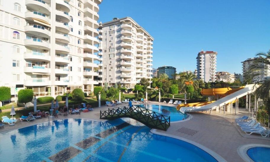 Cheap Furnished 3 Room Apartment For Sale In Cikcilli Alanya 14