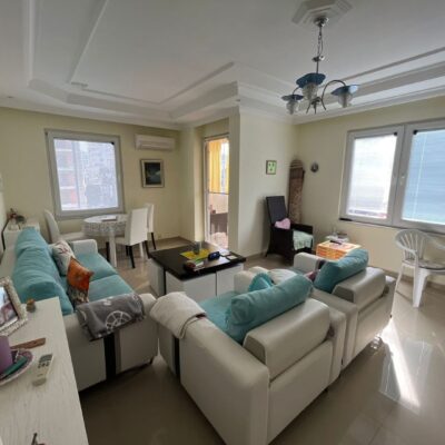 Billig møblert 3 roms leilighet til salgs i Mahmutlar Alanya 14