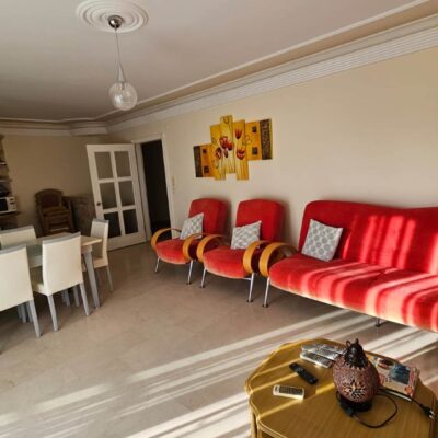 Billig møblert 3 roms leilighet til salgs i Mahmutlar Alanya 19
