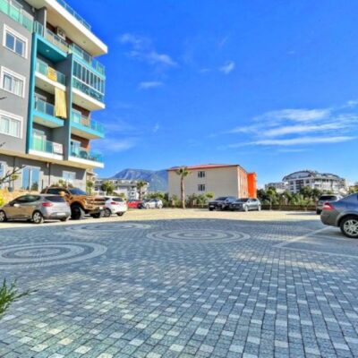 Billig møblert 3 roms leilighet til salgs i Oba Alanya 16