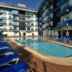 Full Activity 2 Room Flat For Sale In Oba Alanya 1