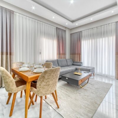 Furnished 2 Room Flat For Sale In Alanya 3