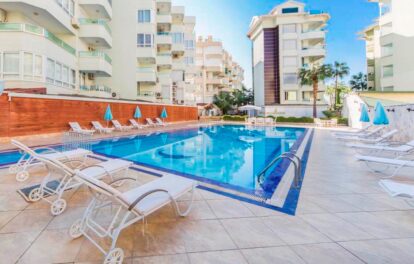 Furnished 3 Room Apartment For Sale In Oba Alanya 5