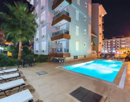 Furnished 3 Room Apartment For Sale In Oba Alanya 12