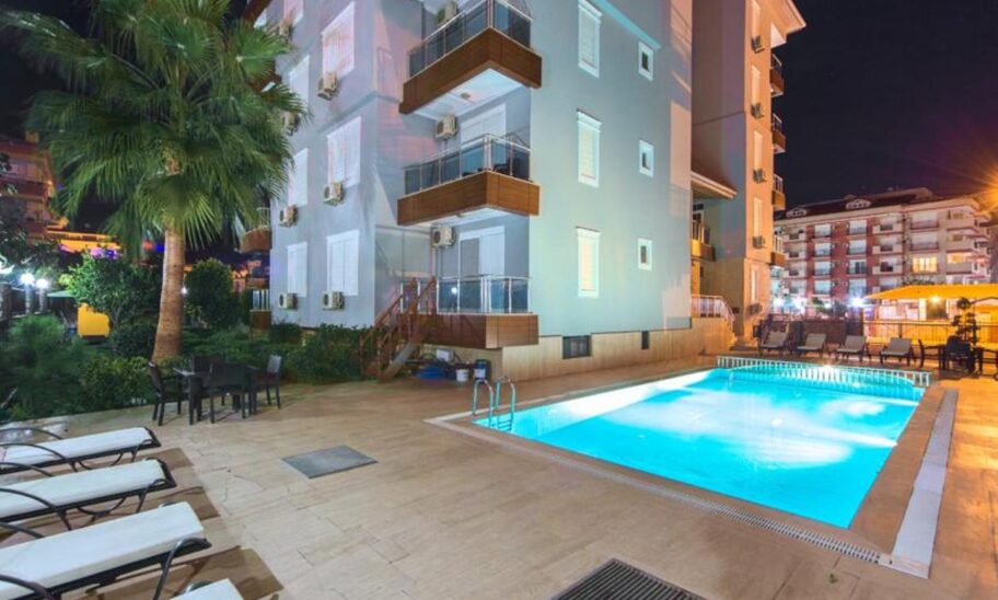 Furnished 3 Room Apartment For Sale In Oba Alanya 12