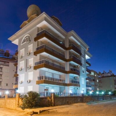 Furnished 3 Room Apartment For Sale In Oba Alanya 13