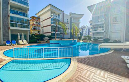 Furnished 3 Room Apartment For Sale In Oba Alanya 22