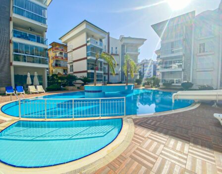 Furnished 3 Room Apartment For Sale In Oba Alanya 22