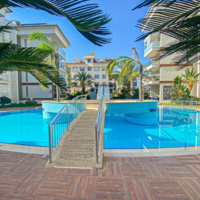 Furnished 3 Room Apartment For Sale In Oba Alanya 23