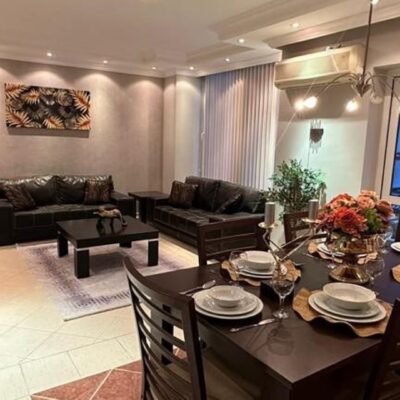 Møblert 3-roms leilighet til salgs i Tosmur Alanya 24