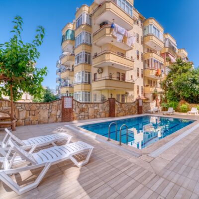 Furnished Cheap 3 Room Apartment For Sale In Alanya 1