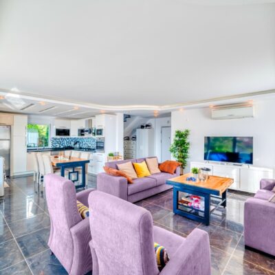 Luxury 5 Room Villa For Sale In Kargicak Alanya 1