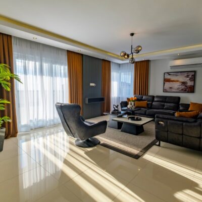 Luxury Furnished 4 Room Duplex For Sale In Kestel Alanya 3