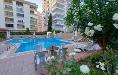 Sea View Cheap Furnished 3 Room Apartment For Sale In Mahmutlar Alanya 9