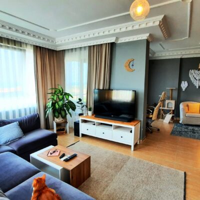 Sea View Furnished 2 Room Duplex For Sale In Demirtas Alanya 3