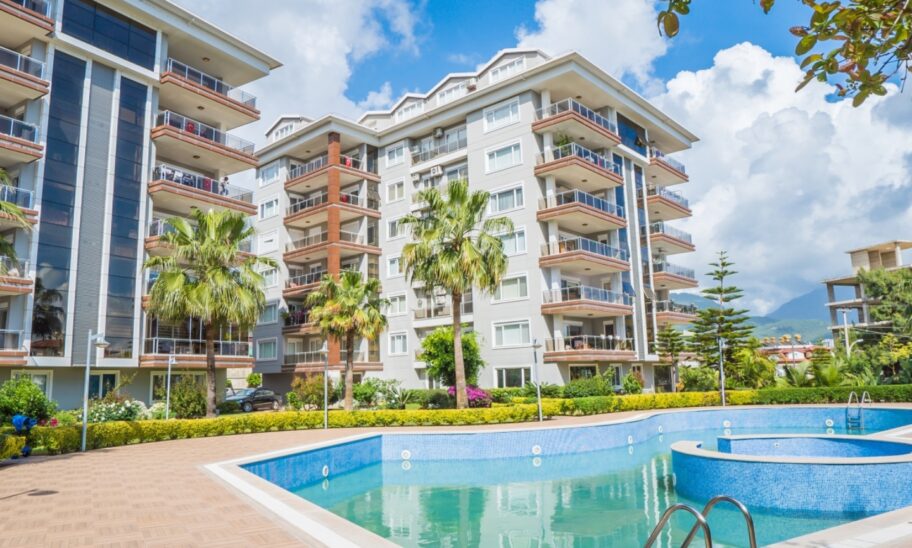 Suitable For Citizenship 4 Room Apartment For Sale In Oba Alanya 13