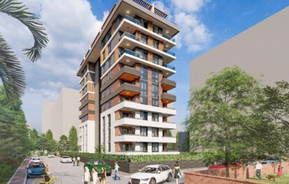 Duplex Penthouse de 3 Pièces Du Projet à Vendre à Mahmutlar Alanya 1