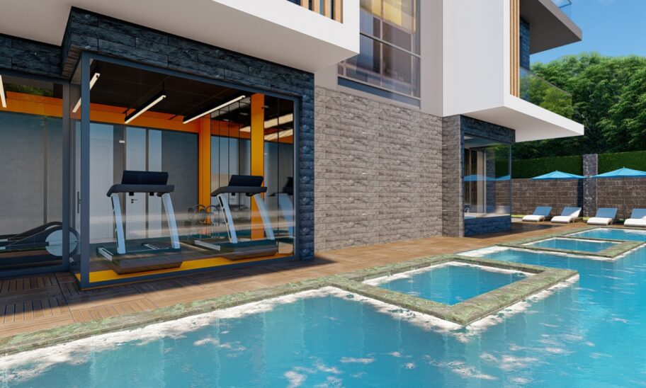 Apartments From Project For Sale In Kargicak Alanya 25