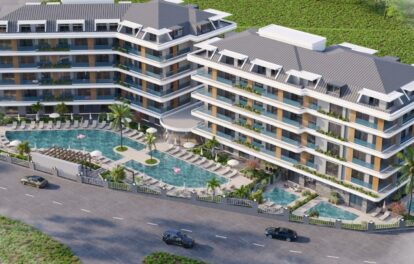 Appartements Du Projet à Vendre à Oba Alanya 4