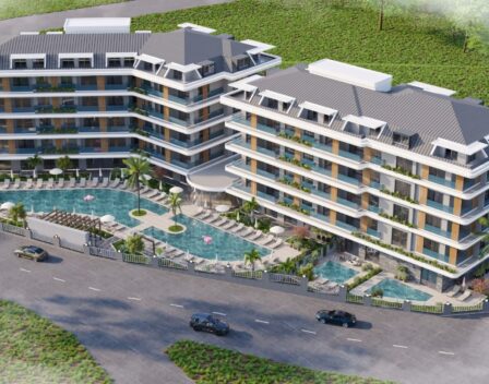 Appartementen uit project te koop in Oba Alanya 4