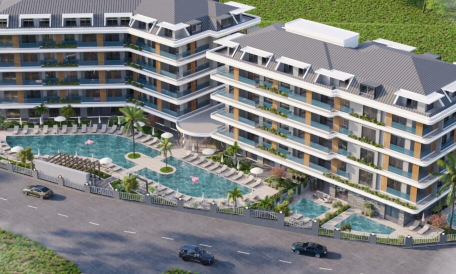 Appartementen uit project te koop in Oba Alanya 4