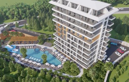 Apartments From Project For Sale In Tosmur Alanya 3
