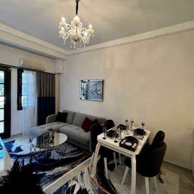 Möblierte 2-Zimmer-Wohnung direkt am Strand zum Verkauf in Mahmutlar Alanya 4