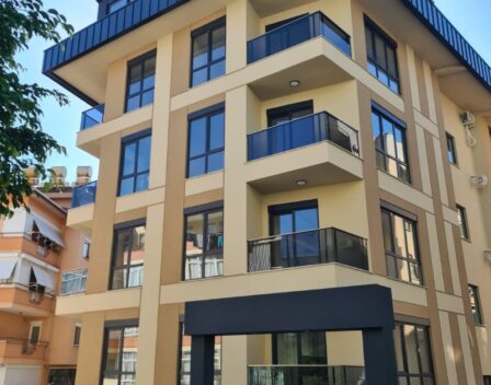 Zentral möblierte 2-Zimmer-Wohnung zum Verkauf in Alanya 1