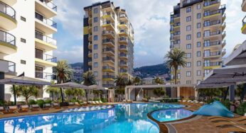 Mahmutlar Alanya Turkey Cheap Luxury Apartment for sale – HEV-0304