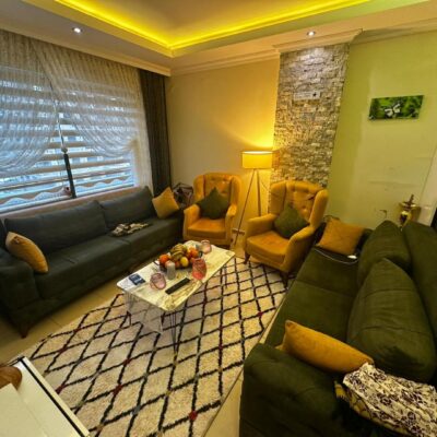 Cheap Furnished 2 Room Flat For Sale In Mahmutlar Alanya 36