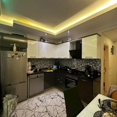 Cheap Furnished 2 Room Flat For Sale In Mahmutlar Alanya 40