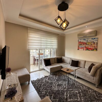 Cheap Furnished 2 Room Flat For Sale In Mahmutlar Alanya 48