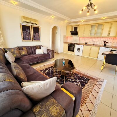 Продается дешевая меблированная 3-комнатная квартира в Махмутларе, Алания 28