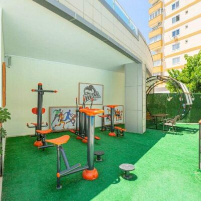 Billig møblert 3 roms leilighet til salgs i Mahmutlar Alanya 53