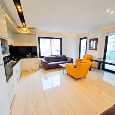 Cheap Furnished 3 Room Apartment For Sale In Mahmutlar Alanya 60