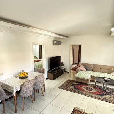 Billig møblert 3 roms leilighet til salgs i Oba Alanya 10