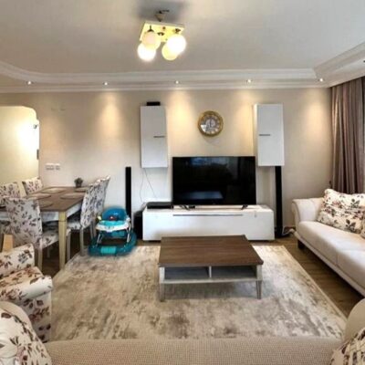 Billig møbleret 3 værelses lejlighed til salg i Tosmur Alanya 1