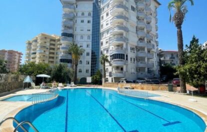 Cheap Furnished 3 Room Apartment For Sale In Tosmur Alanya 8