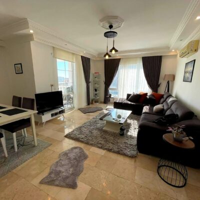 Billig møblert 3 roms leilighet til salgs i Tosmur Alanya 12