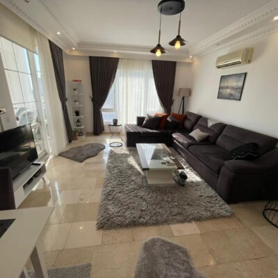 Billig møblert 3 roms leilighet til salgs i Tosmur Alanya 16