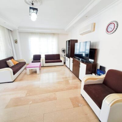 Billig möblerad 3 rums lägenhet till salu i Tosmur Alanya 25