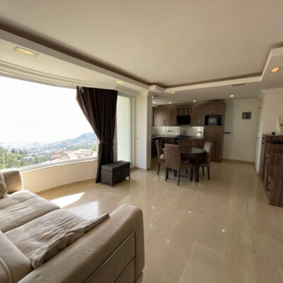Billig Møblert 4-roms duplex til salgs i Bektas Alanya 8