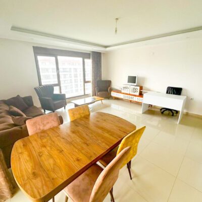 Møblert 2-roms leilighet til salgs i Kestel Alanya 38