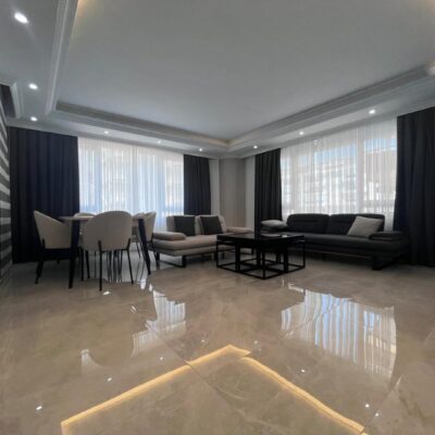Möblierte 4-Zimmer-Wohnung zum Verkauf in Oba Alanya 11