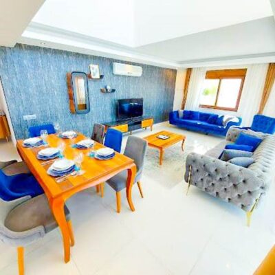 Luksus møbleret 4 værelses villa til salg i Kargicak Alanya 1
