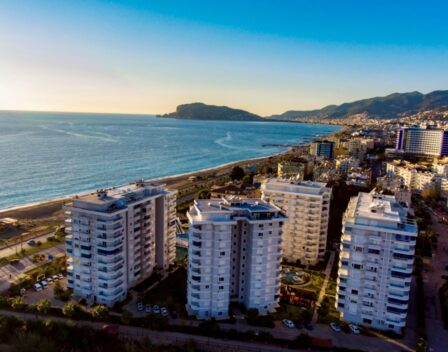 Luxury Furnished Sea View 4 Room Apartment For Sale In Tosmur Alanya 4