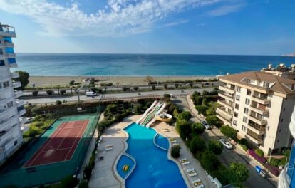 Prodaje se luksuzno namješten 4-soban stan s pogledom na more u Tosmur Alanya 5