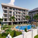 New Built 2 Room Flat For Sale In Oba Alanya 2