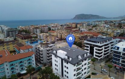 New Built 2 Room Flat For Sale In Oba Alanya 13