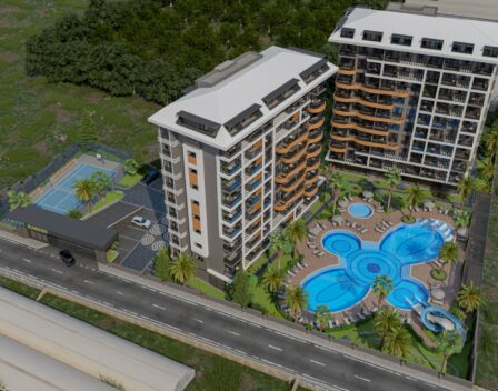 Ready To Move Apartments From Project For Sale In Avsallar Alanya 1